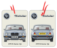 Daimler XJ6 1979-92 Air Freshener